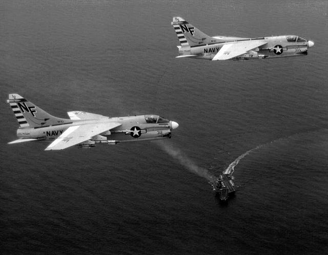 VA-93 over Midway Courtesy of John Mechelke