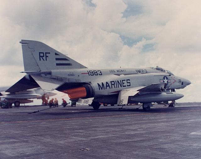 VMFP-3 full burner - Courtesy of Doug O'Neill