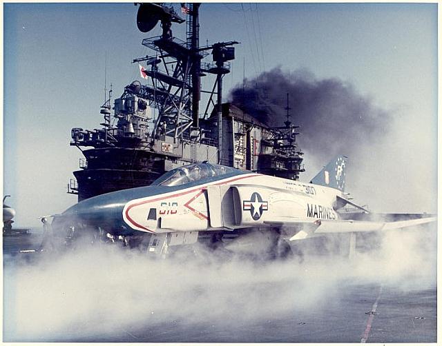 RF-4B Sea of Japan - 1976 - courtesy of 1st Lt. Phillips and Robert Ellington