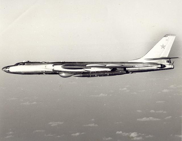 Soviet Badger with Kingfisher missile