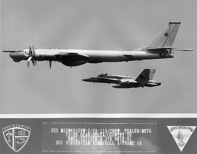 BEAR D with VFA-151 Hornet