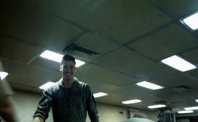 HS-12 Ready Room after the rescue