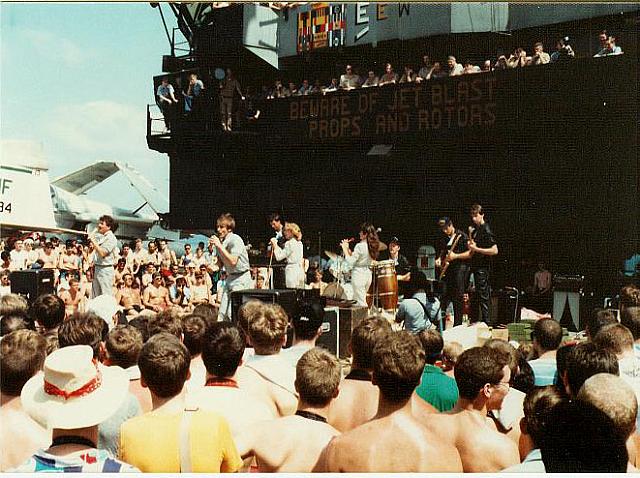 Band flown out to perform a show