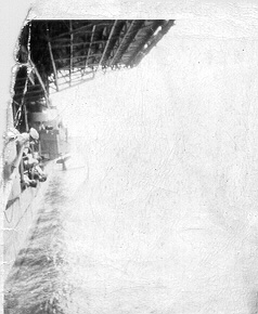 F4U that went over the side in a landing mishap