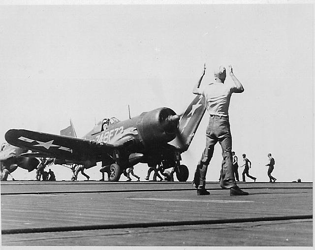 F4U launch