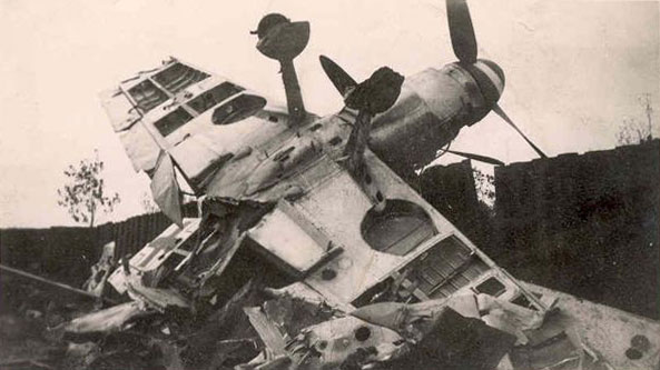 Destroyed ME-109
