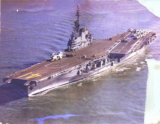 U.S.S. Midway from the '50's - courtesy of Rich Patton