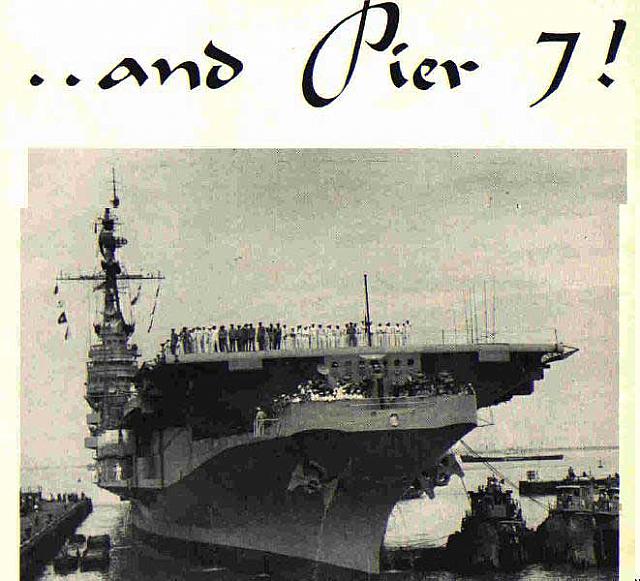 Midway at Pier 7, Norfolk, VA 1953