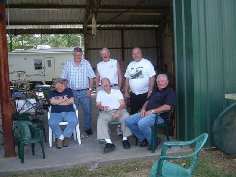 Setting- L to R- Bob Shultze - EW Martin - PE Millican
Standing L to R- KC Ziegler - Ralph Little - Lenny Kurpell
Taken 2005,