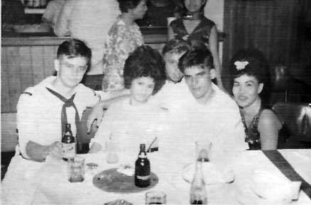 Buzz(Trigger) Trimnell, Bill George and George Stevens 
1963 PI