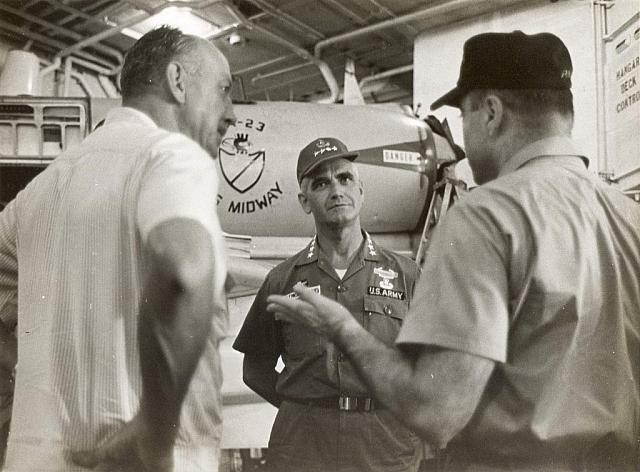 1965 (exact date unknown) - General Westmoreland & unknowns