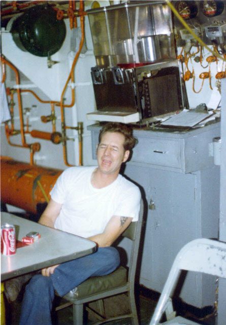 POPS! My fisrt 1st Class - a great man. Notice the BugJuice Machine.