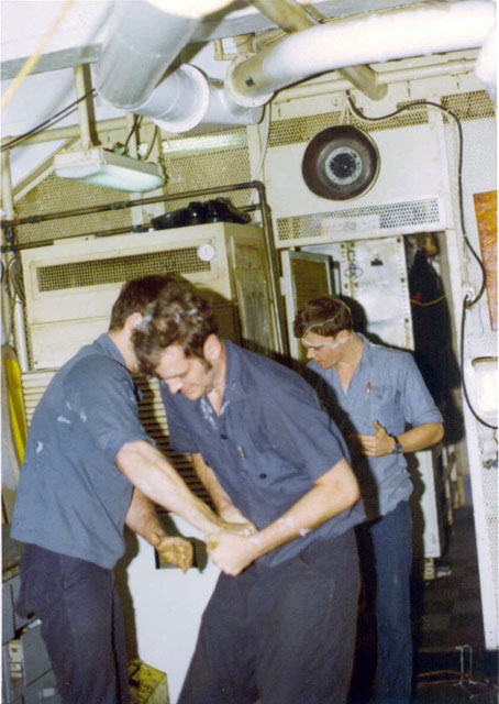 We all got creamed!.