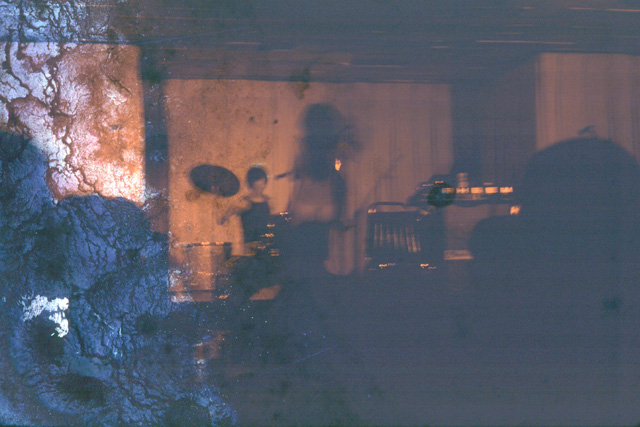 Stripper's butt at Zoo Club and USN Mail Sort facility