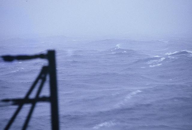 High winds and heavy seas