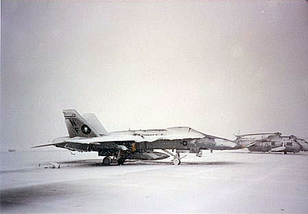 NAF Atsugi Snow Day