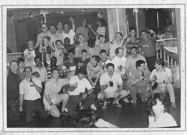 A division Party In Port Subic 1985