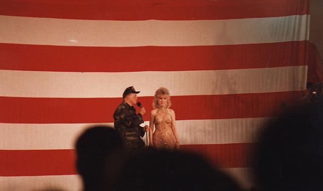 Bob Hope And Barbara Eden Christmas Eve 1987 IO Cruise