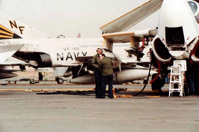 Danny Harrelson and Jon Barker - Atsugi Flightline