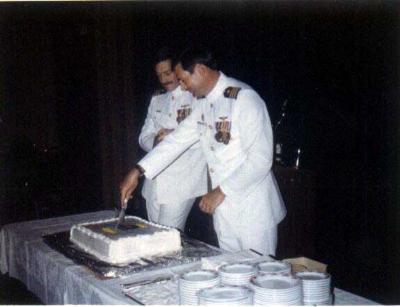 Eagle Change of Command - Commanders Whittenberg and Radican