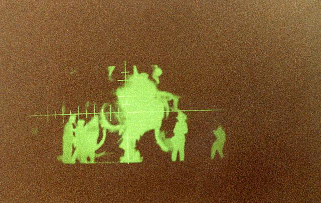 Shot with infrared film