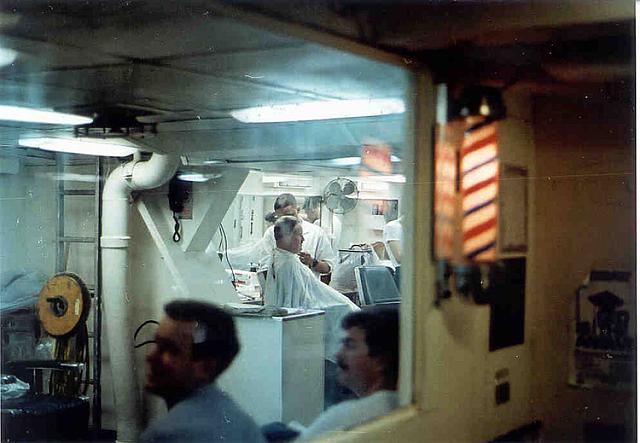 Ships Barber Shop Open For Business