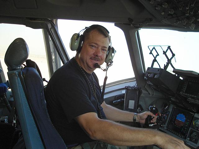 Tony and his new USANG toy