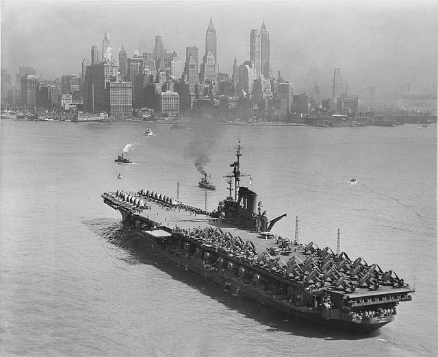 Midway returns to New York after Operation Frostbite