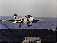 VMAQ-2 EA-6A landing 1977 - Courtesy of Ike Newkerk