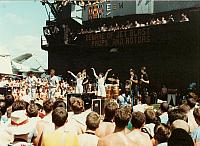 Band flown out to perform a show