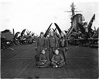 AMM1c George Coleman (lower left)