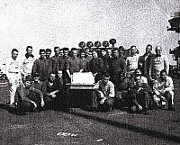 This is picture taken on my second tour on the Midway (62-63) I remember a few But not all. Anyone out there who can give me a n