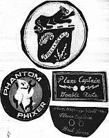 Squadron patches from VF-21