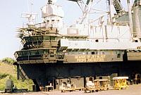 Flight Deck - Island after Dry Dock - 1977