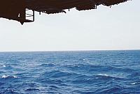 The Deep Blue from the Hangar Bay