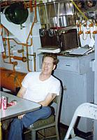POPS! My fisrt 1st Class - a great man. Notice the BugJuice Machine.