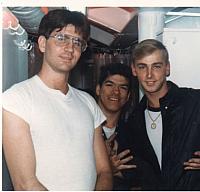 Dog Beaner And Mo Hanging Out On The Gaffey 1986