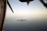 Midway through the cargo door