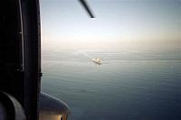 Midway through the cargo door