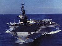 U.S.S. Midway during Desert Storm - courtesy of Chris Holvenstot