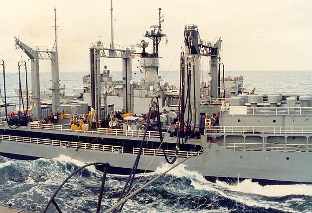 USS Mispillion unrep