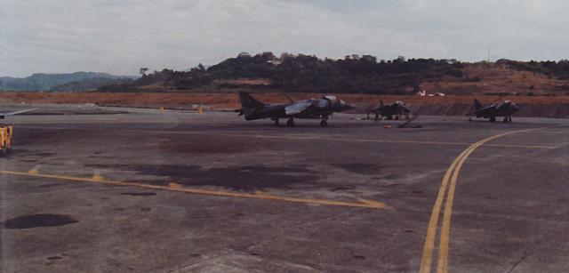 Marine AV-8 harriers NAS Cubi pt 1984-85