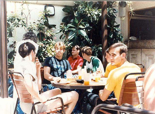 L-R ?, Jeff Toler, ?, ?, Randy McGuffy, Duane Guy