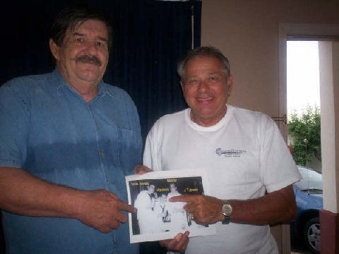 L to R Jerry Boysel and Lenny Vicarro -- Tulsa, Ok. 2006
