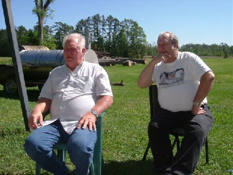 L to R PE Millican and Lenny Kurpell
Beaumont 2006