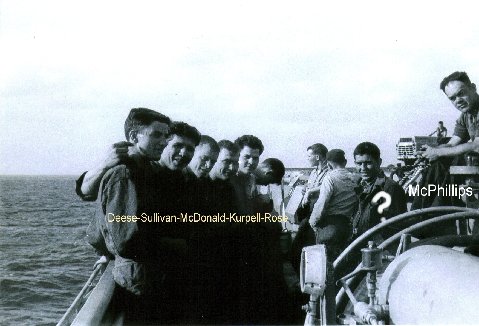 Catapult crew Midway