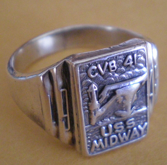R.C. Wood's CVB-41 Ring - courtesy of Bob Wood