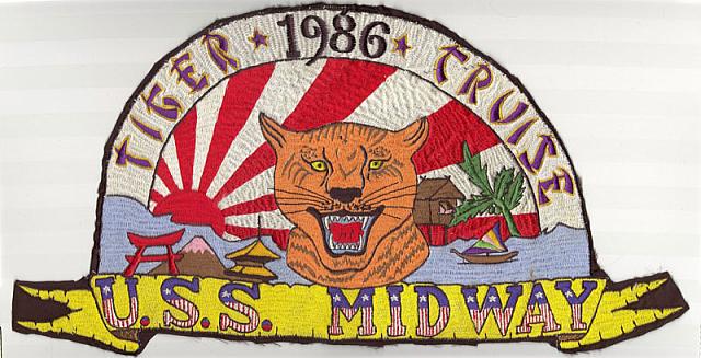 1986 Tiger Cruise - courtesy of Troy Prince