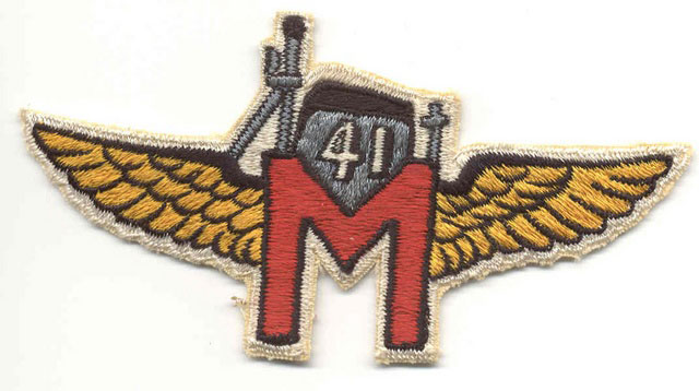 Early '60's Midway Wings patch - courtesy of Howard Ford