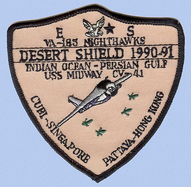 VA-185 Desert Shield - Courtesy of Ike Newkerk